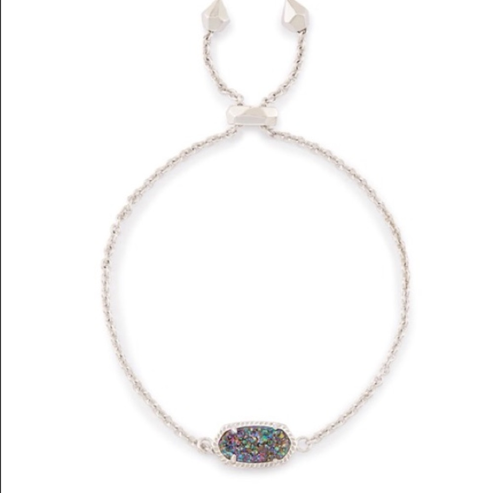 [Kendra Scott] Elaina Multi-colored Drusy Bracelet